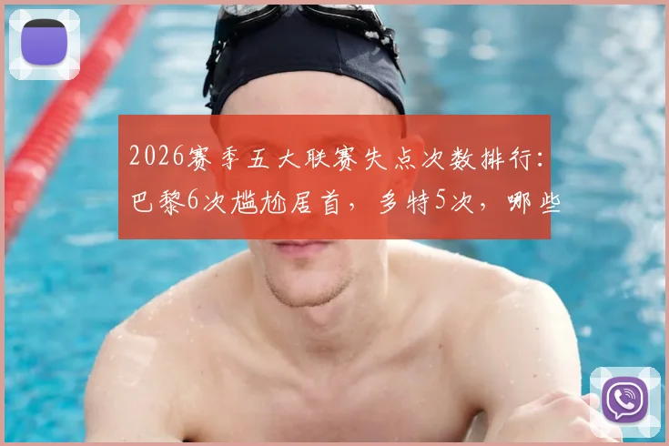 2026赛季五大联赛失点次数排行:巴黎6次尴尬居首,多特5次,哪些球队点球最稳?